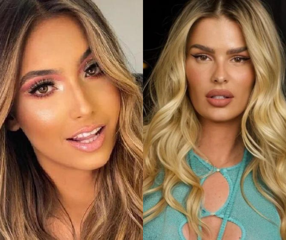 Vanessa Lopes e Yasmin Brunet j se estranharam no passado (Fotos: Reproduo/Redes Sociais)