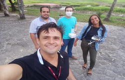Pesquisadores desenvolvem drone para anlise de poluentes em gua (Foto: Divulgao. )