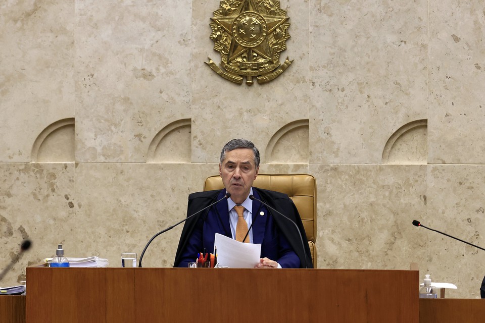 Presidente do STF, ministro Lus Roberto Barroso (foto: Rosinei Coutinho/SCO/STF)