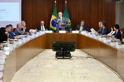 Lula anunciar pacote para socorrer famlias do Rio Grande do Sul (Crdito: Evaristo Sa / AFP)
