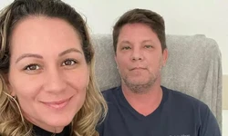 Esposa de Mário Frias publica foto com o marido no hospital: 'tá caidinho' (foto: Redes sociais)