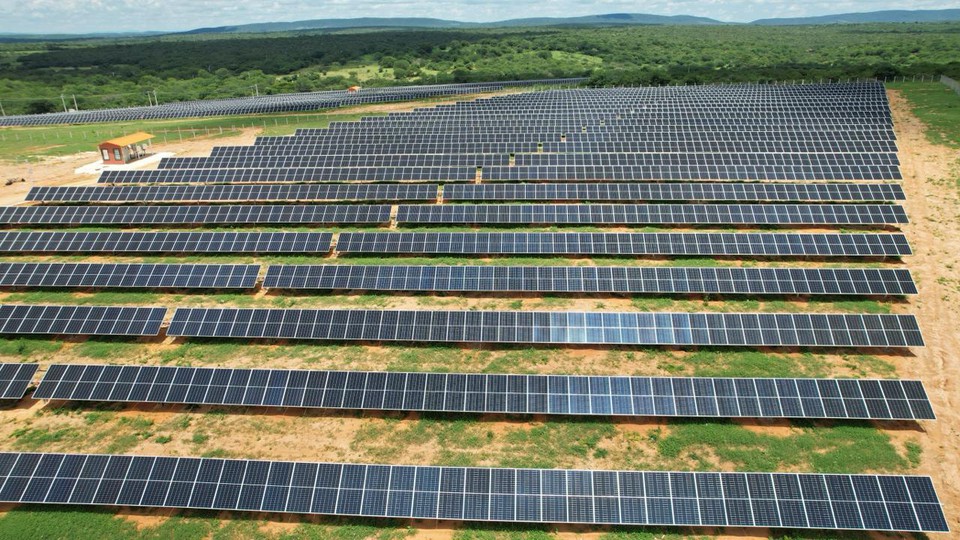 Usina fotovoltaica da Hy Brazil, uma das geradoras da FIT Energia (Foto: Divulgao)