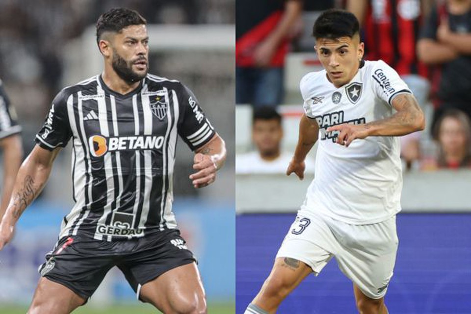  (Fotos: Pedro Souza / Atltico e Vtor Silva/Botafogo)