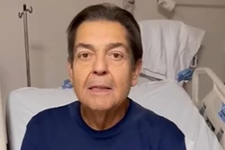 Fausto recebe alta aps ser internado para exames ps-transplante (Foto: Reproduo/Redes Sociais)