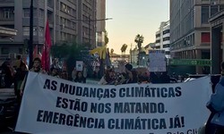 Manifestao ocorreu nesta sexta-feira (31), em Porto Alegre 