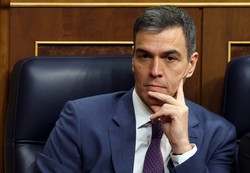 Primeiro-ministro da Espanha avalia renunciar aps escndalos (foto: Pierre-Philippe MARCOU / AFP)