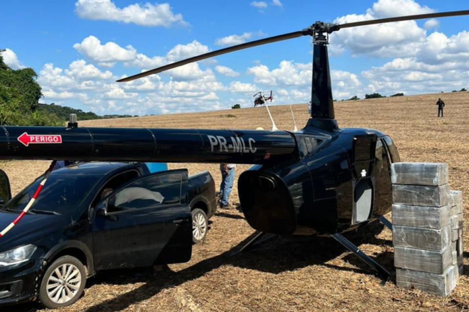 
Principal uso das aeronaves era para trazer grande quantidade de drogas do Paraguai para o Brasil  (foto: Divulgao/PF)