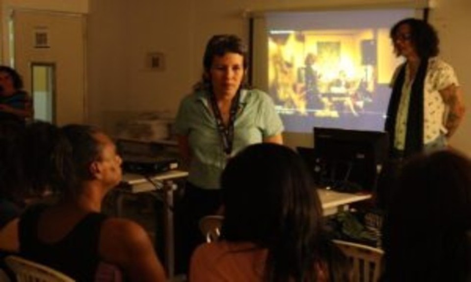 Intitulada "Arte e Beleza: estratgias de resistncia e existncia", a aula inaugural foi conduzida por Brenda Bazante, uma mulher trans, mestra em Artes Visuais e docente (Foto: Divulgao)