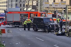 Atropelamento em massa deixa 'vrios feridos' na Alemanha, dizem autoridades (Reproduo/Redes sociais)