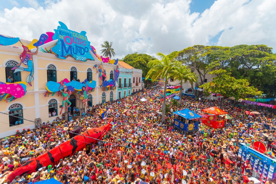 Carnaval de Olinda já esta "pegando fogo" desde o início do ano (Foto: Divulgação/Prefeitura de Olinda)