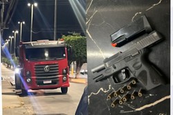 Ao de policiais militares apreende arma e recupera caminho roubado (Policia Militar de Pernambuco)