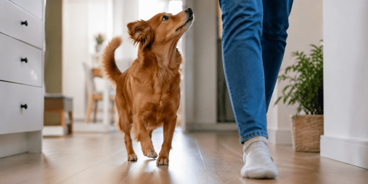 Os veterinários concordam: seu cachorro não segue você pela casa apenas por carinho; existe outra explicação