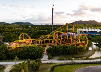 5 parques de diversão mais visitados da América Latina