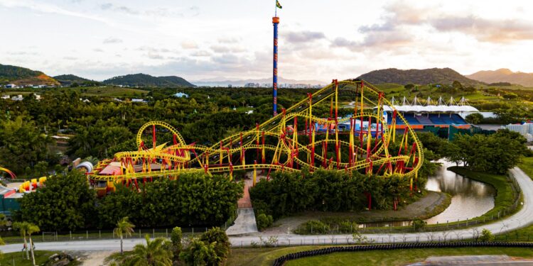 5 parques de diversão mais visitados da América Latina
