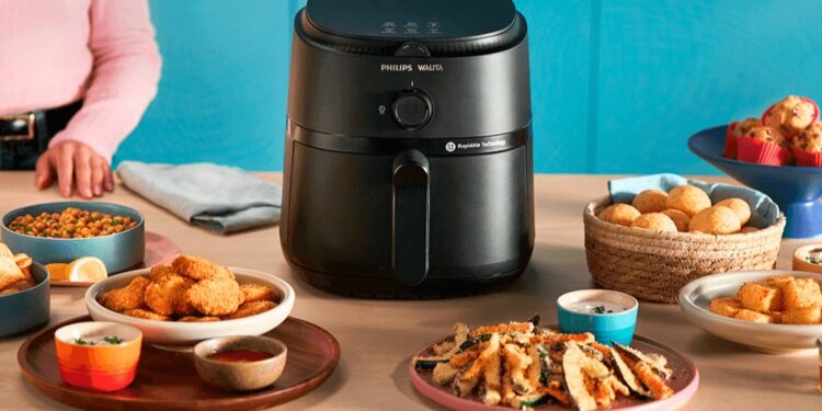 Adeus air fryer eletrodoméstico multifuncional