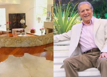 Veterano televisão desfez mansão milionária