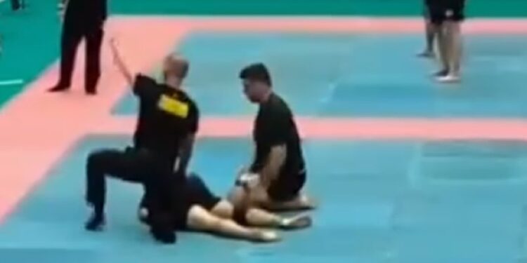 Atleta jiu jitsu perdeu movimentos