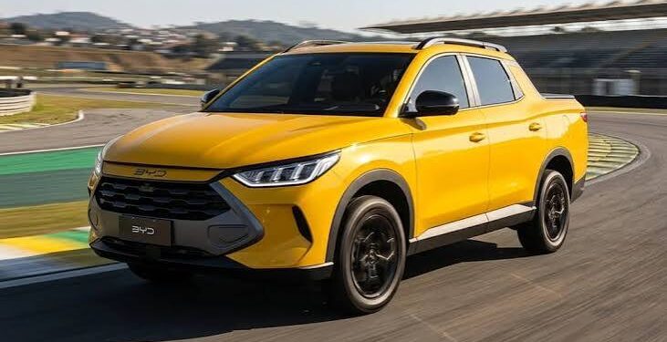 Byd prepara picape brasil modelo
