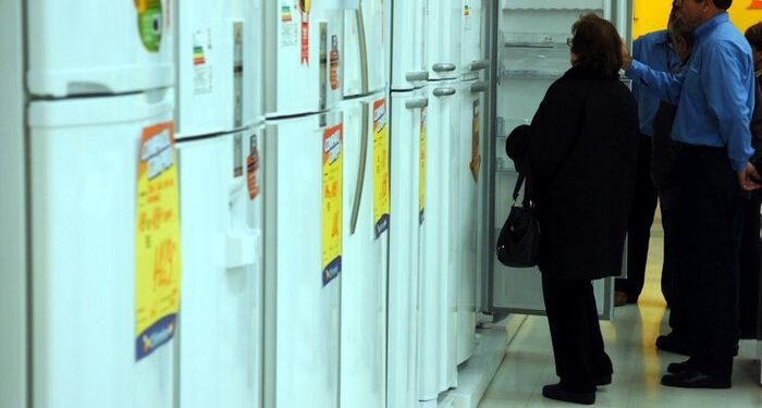 Consumidora relatou problema troca geladeira