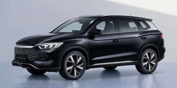 Novo suv byd roda energia