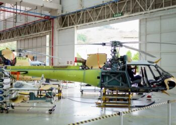 Fábrica brasileira entregou helicópteros colocou