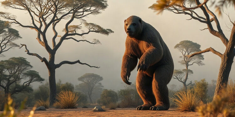 Preguiça gigante habitou américa sul