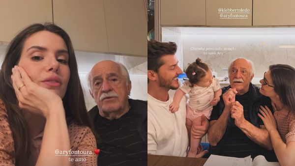 Ary fontoura conhece filha camila