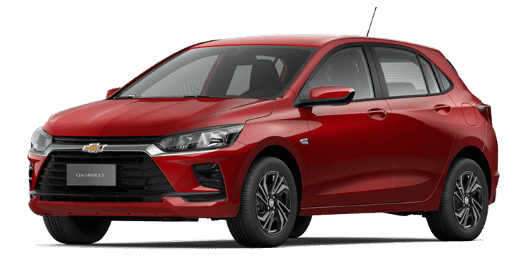 Chevrolet onix automático fica abaixo