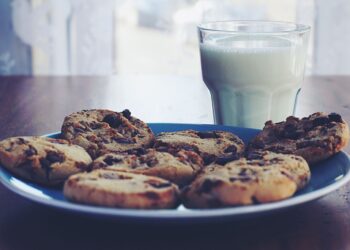 Manteiga açúcar mascavo chocolate cookie