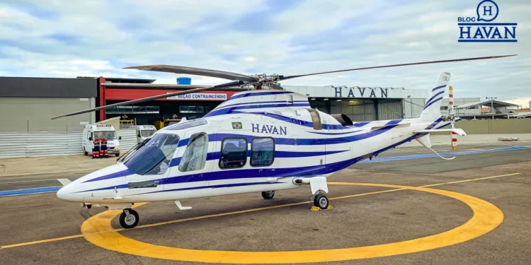 Dono havan disponibiliza helicóptero buscas