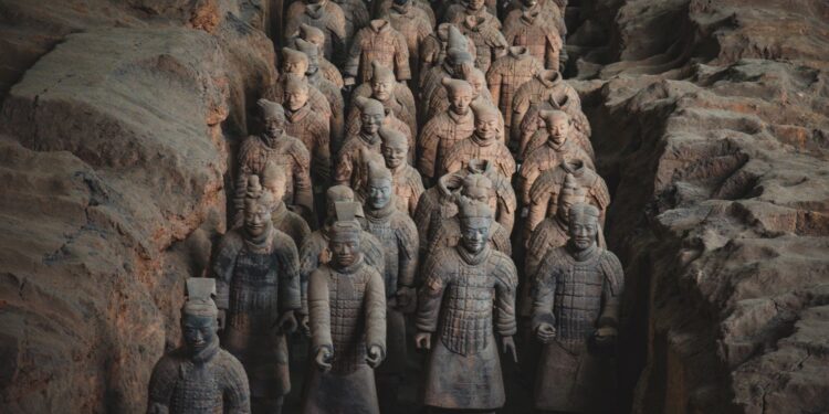 Exército oito mil soldados terracota