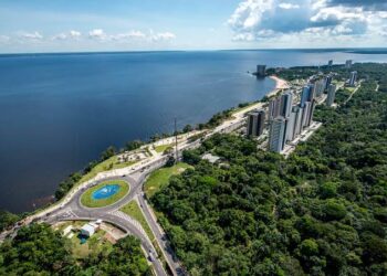 Coração maior floresta mundo metrópole