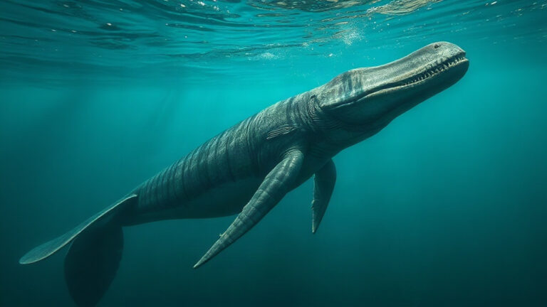 Basilosaurus era baleia comprido patas