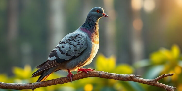 Pombo passageiro aves numerosas mundo