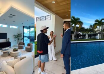 Felipe visita mansões miami temporada