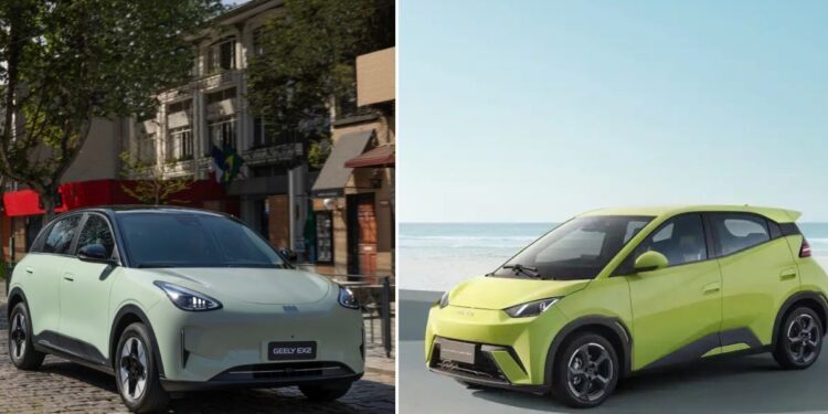 Byd dolphin mini encara geely