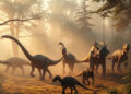 Dinossauros dormiam fósseis ajudam investigar