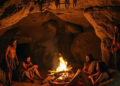 Homens cavernas viviam realmente dentro
