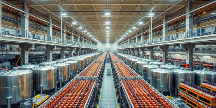 Maior fábrica bebidas brasil funciona