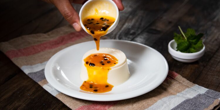 Mousse maracujá trufada fica firme