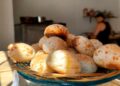 Pão queijo fit air fryer