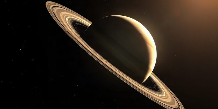 Saturno poderia flutuar banheira gigante