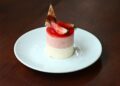Torta mousse morango combina base