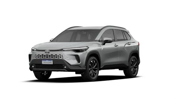 Toyota corolla cross fica abaixo