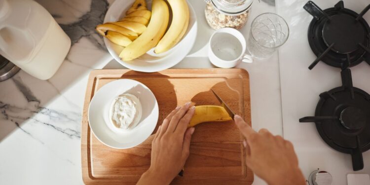 Vitamina banana aveia leva poucos