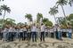 No dia da mobilizao global pelo clima, o prefeito Geraldo Jlio e alunos das escolas municipais do Recife, fazem ato simblico  na praa da repblica, nesta Sexta- Feira (20) Foto : Leandro de Santana / Esp. DP FOTO. - 