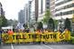 Ativistas ambientais bloqueiam uma interseo enquanto se renem para protestar pelo fechamento da cidade durante a semana de ao climtica global em 23 de setembro de 2019 em Washington, DC. Foto: MANDEL NGAN / AFP. - 