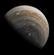 Imagem da NASA divulgada, nesta tera feira (03), mostra logo aps seu sobrevo de Jpiter, o que a sonda Juno da NASA capturou nesta viso do hemisfrio sul de Jpiter enquanto a sonda se afastava do planeta gigante. Esta imagem captura ciclones enormes perto do plo sul de Jpiter, bem como as nuvens caticas da regio filamentar dobrada, a rea turbulenta entre a faixa laranja e a regio polar acastanhada. Quando essa imagem foi tirada, Juno estava viajando a cerca de 85.000 mph (137.000 quilmetros por hora) em relao ao planeta. Um pouco mais de uma hora antes, no ponto de maior aproximao aos topos das nuvens, a sonda atingiu velocidades em relao a Jpiter acima de 209.000 km / h (130.000 mph). No momento em que a imagem foi tirada, a sonda estava em torno de 104.500 quilmetros (65.500 milhas) do planeta a uma latitude de cerca de -70 graus. Foto: HO / NASA / AFP. - 