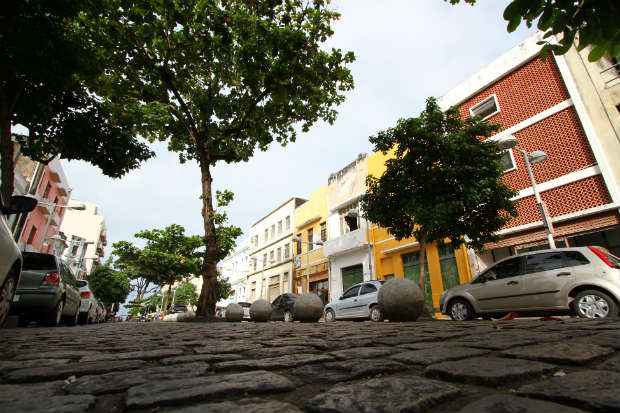 Ruas do Bairro do Recife passam por mudana no incio de 2015. Foto: Paulo Paiva/DP/DA Press