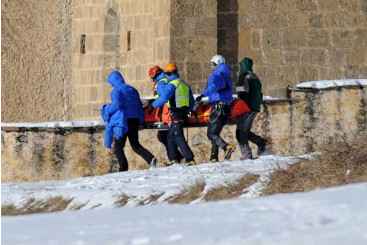 Seis esquiadores desparecidos  foram encontrados mortos, vtimas de uma avalanche, informou neste domingo os servios de emergncia. (Jean-Pierre Clatot/AFP)